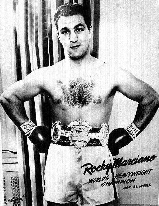 Boxing memorabilia on the museum wall at the club
