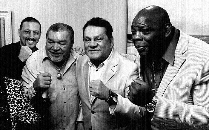 NIcky Knuckles, Orlando Montalvo, Roberto Duran, Iran Barkley