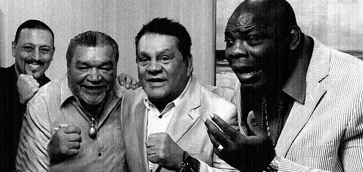 Nicky Knuckles, Orlando Montalvo, Roberto Duran, Iran Barkley